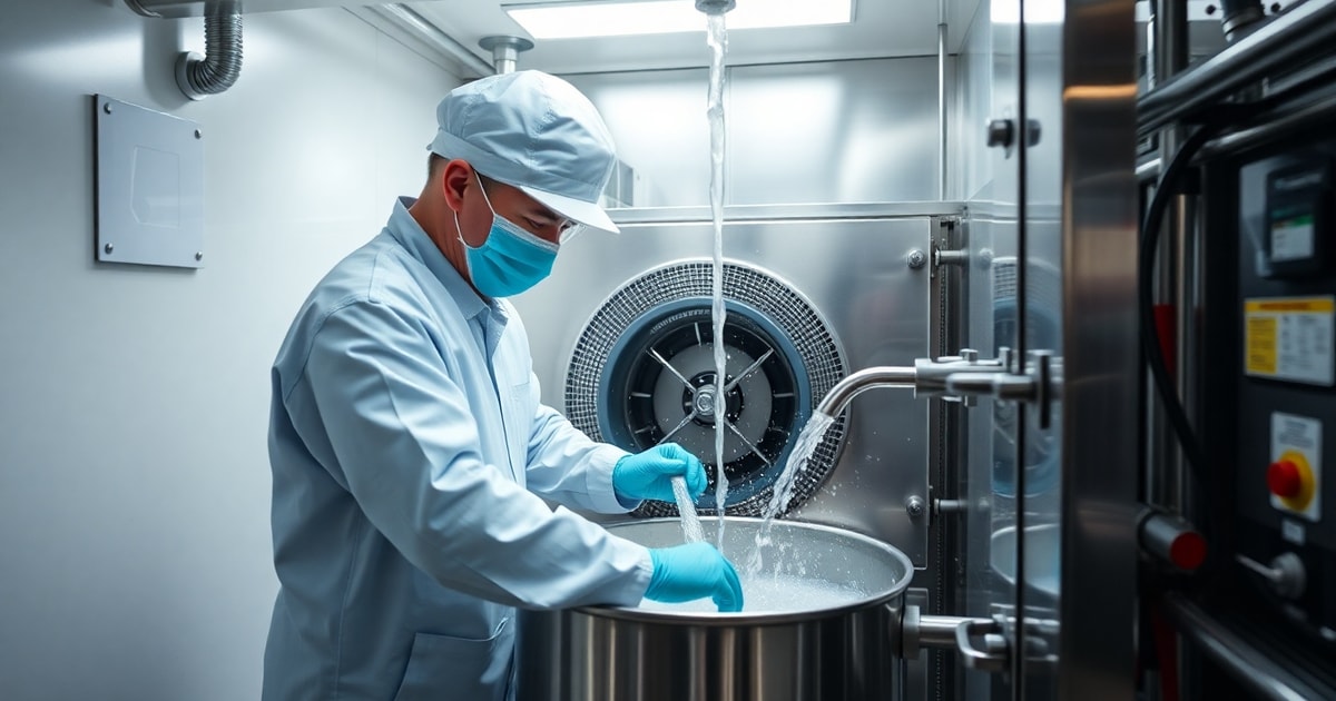 Pasteurisateur professionnel en pratique