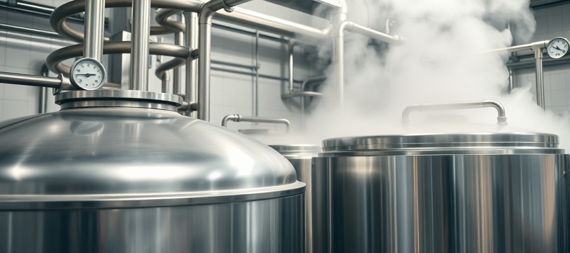 Pasteurisateur professionnel en pratique
