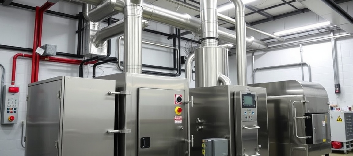 Pasteurisateur professionnel (illustration)