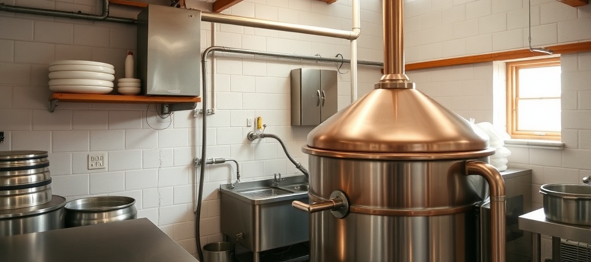 Pasteurisateur professionnel (illustration)