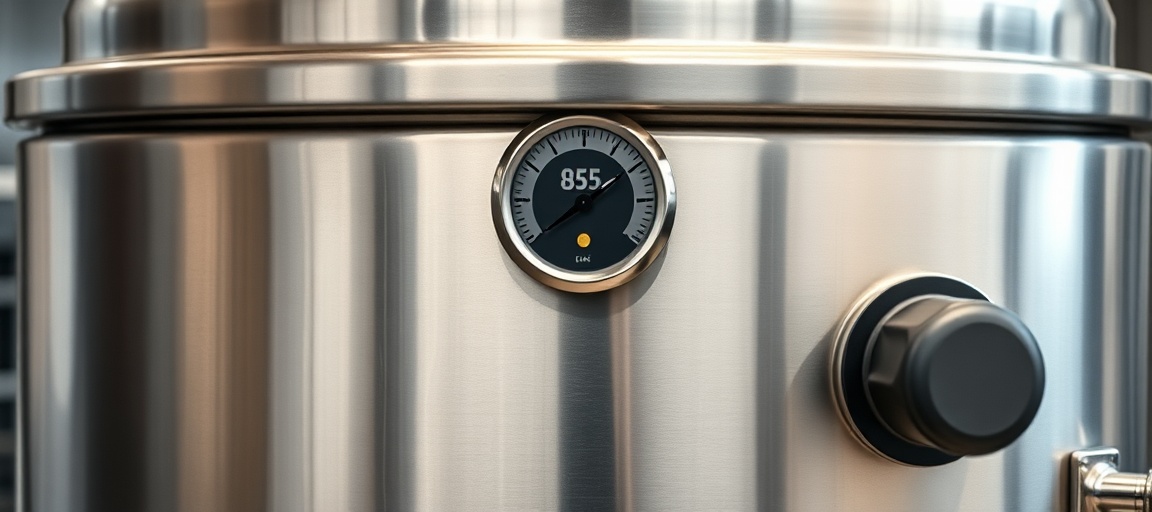 Pasteurisateur professionnel (illustration)