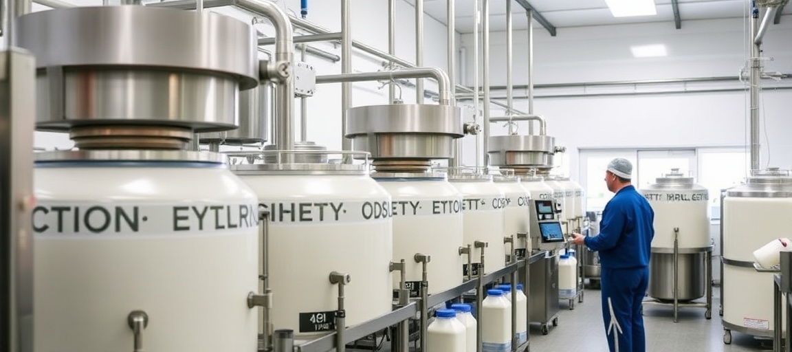 Pasteurisateur professionnel en pratique
