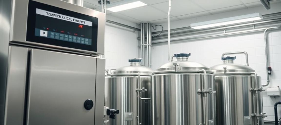 Pasteurisateur professionnel (illustration)