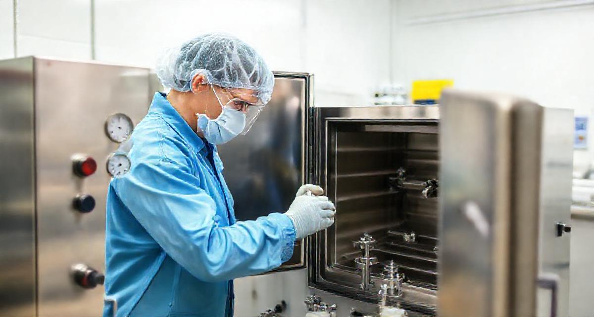 Pasteurisateur professionnel (illustration)