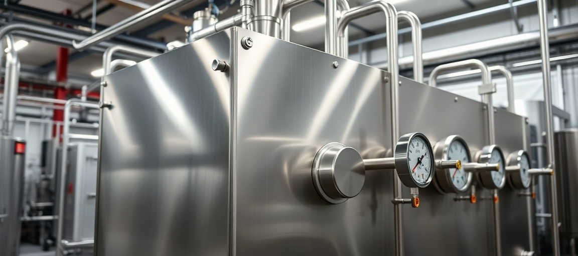 Pasteurisateur professionnel (illustration)