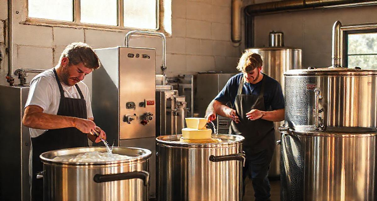 Pasteurisateur professionnel (illustration)