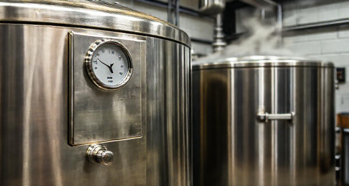 Pasteurisateur professionnel (illustration)