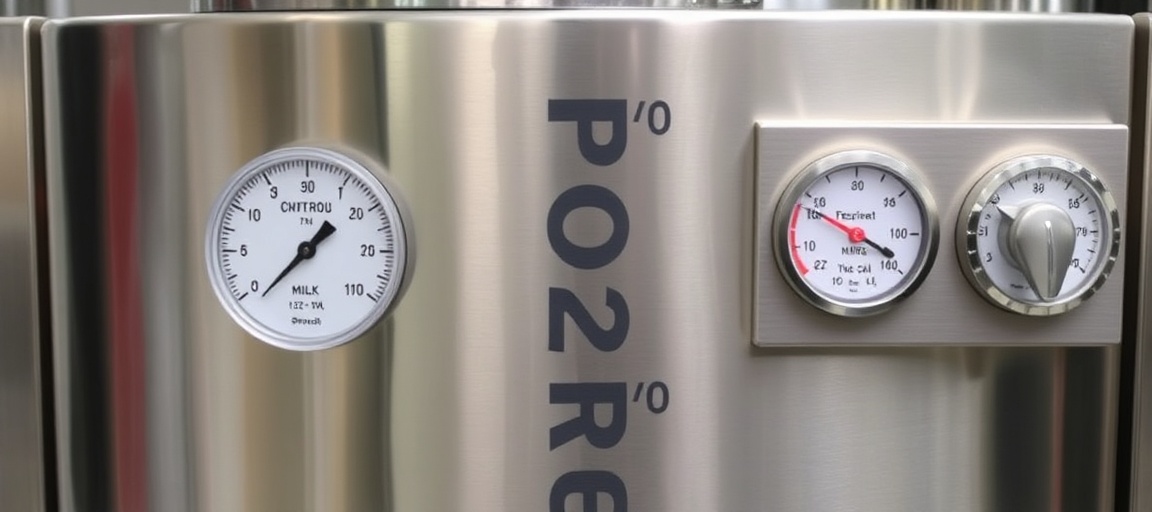 Pasteurisateur professionnel (illustration)