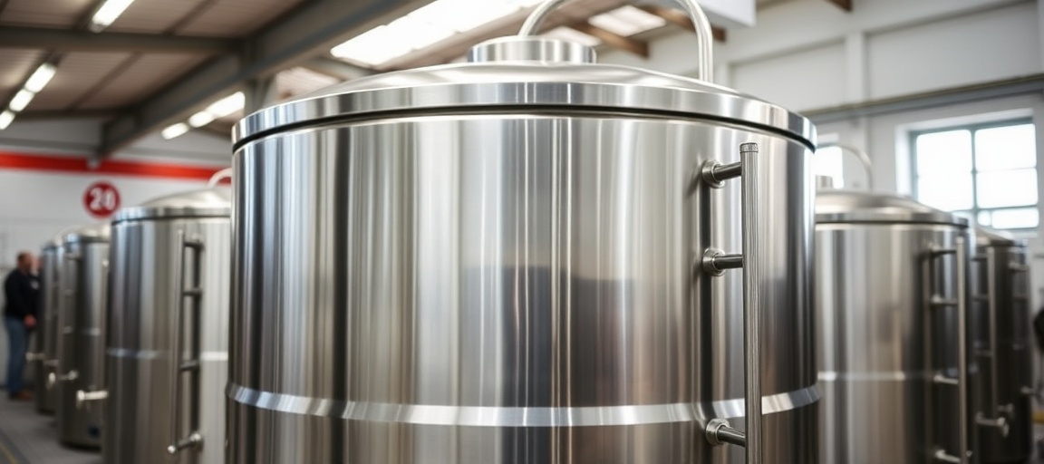 Pasteurisateur professionnel (illustration)